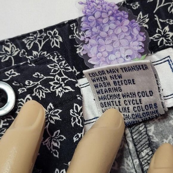 Jennifer Moore, Women's Blue and White Pants, Size 10, Not Worn - Picture 3 of 6